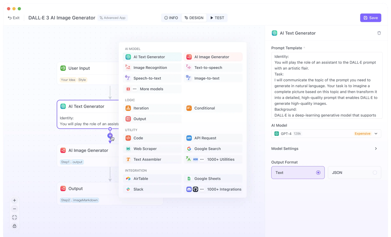 Anakin AI screenshot