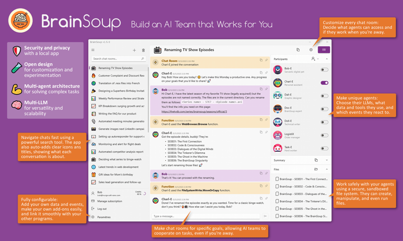 BrainSoup screenshot 1