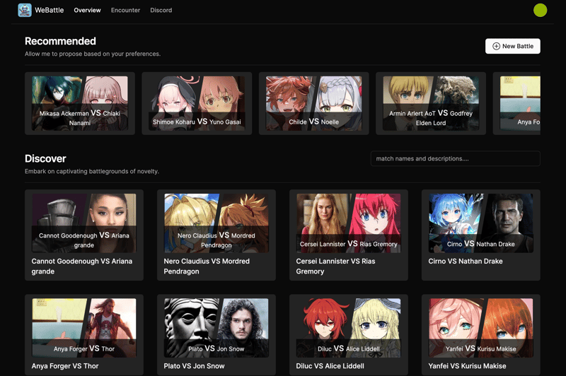 webattle screenshot 1