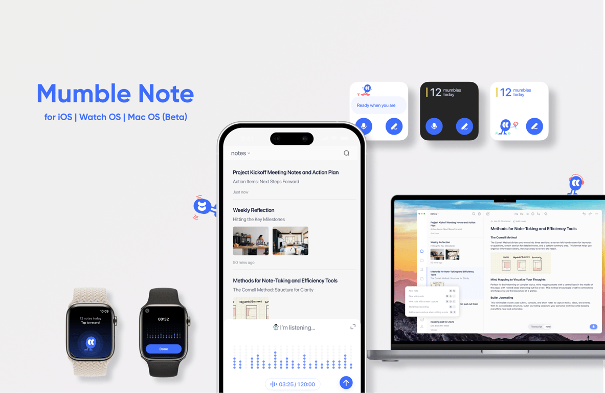 Recent Update and Overview of Mumble Note 2026 | AICenter