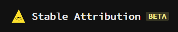 Stable Attribution