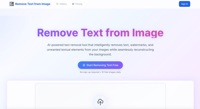 Remove Text from Image screenshot 1