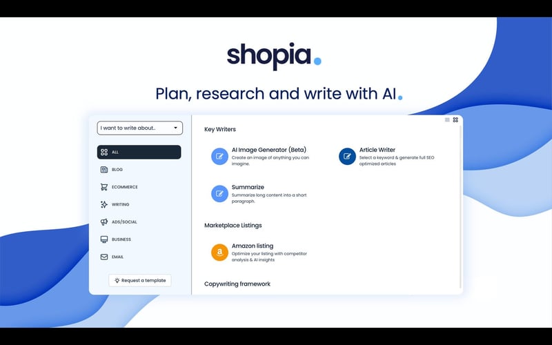 Shopia screenshot 1