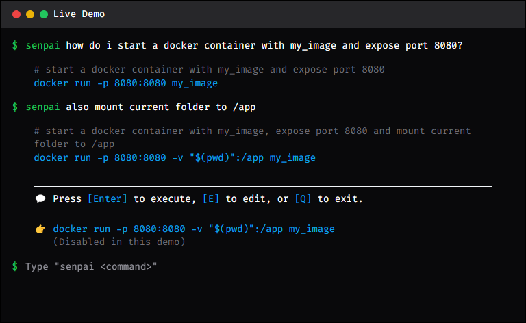 BashSenpai screenshot 1