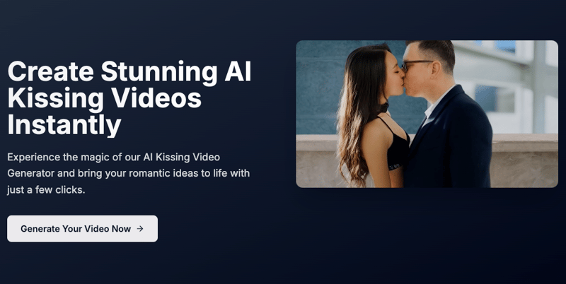 AI Kissing Video Generator screenshot 1