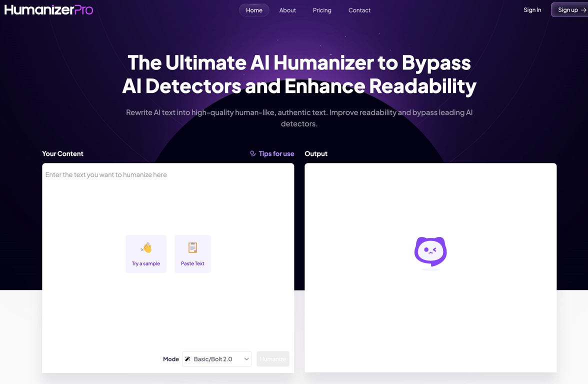 HumanizerPro screenshot