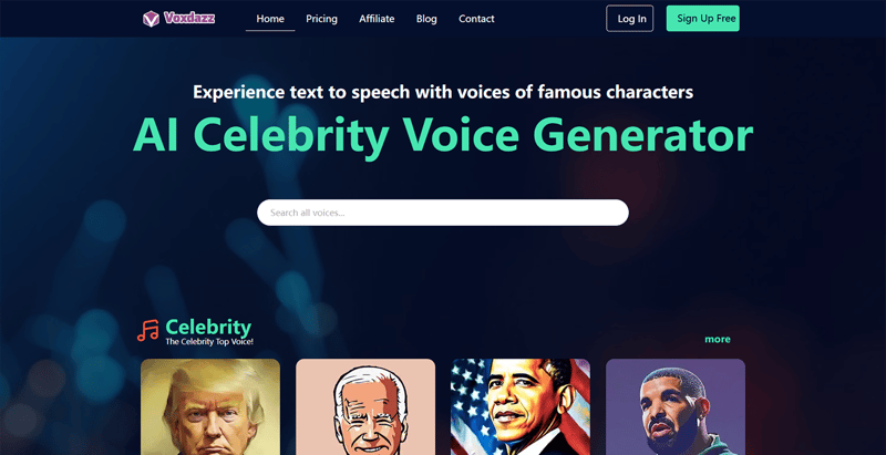 Voxdazz screenshot 1