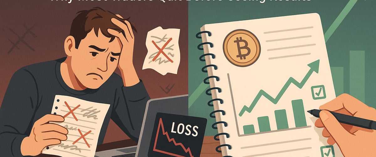 Crypto Journal Mistakes: Why Most Traders Quit Before Seeing Results