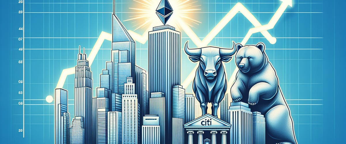 Citigroup raises Ethereum forecast while lowering Bitcoins expectations