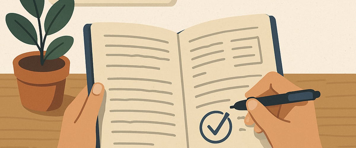 How to Review Your Journal Weekly for Faster Improvement
