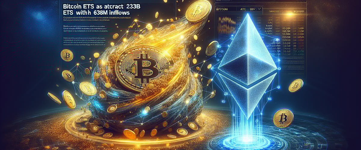 Bitcoin ETFs Attract 234B in One Week Joined by Ethereum with 638M Inflows
