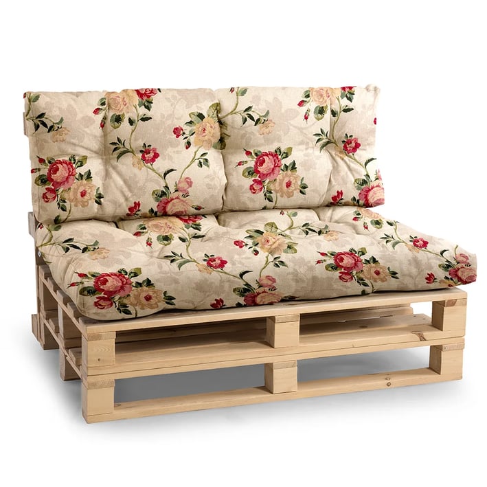 flower pallet cushions set