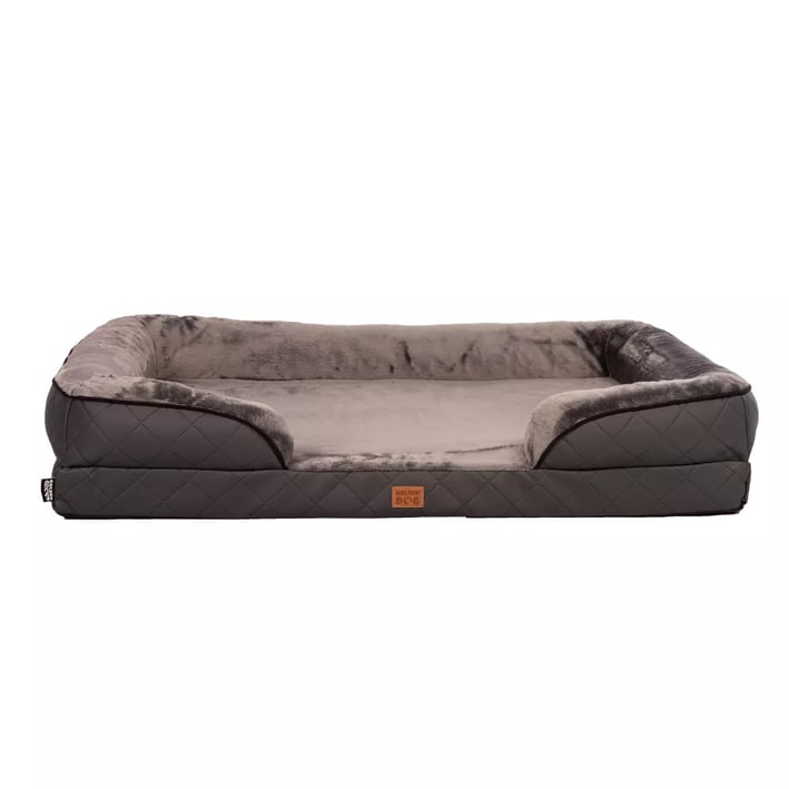graphite dog bed
