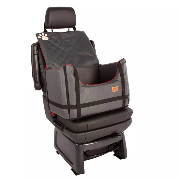graphite dog car seat