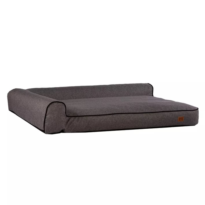 kazan dog bed grey melange