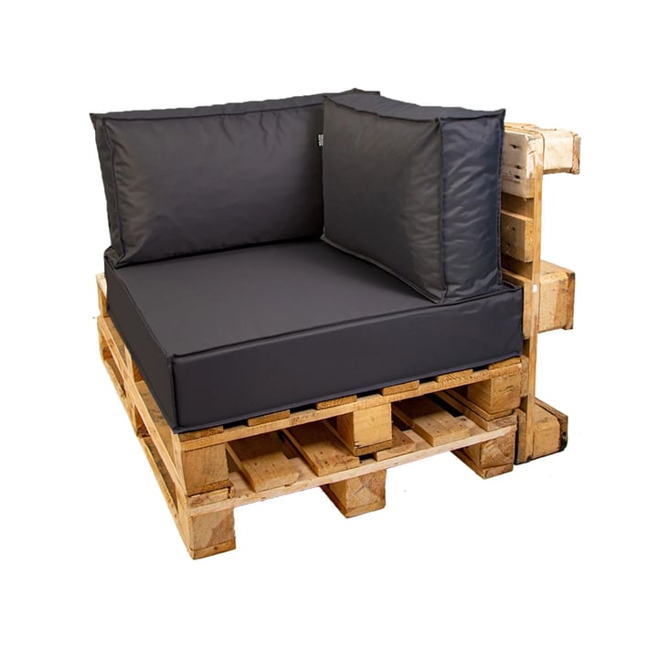 pallet cushion corner graphite