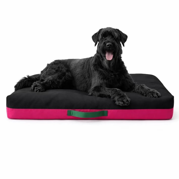 duo dog bed pink main