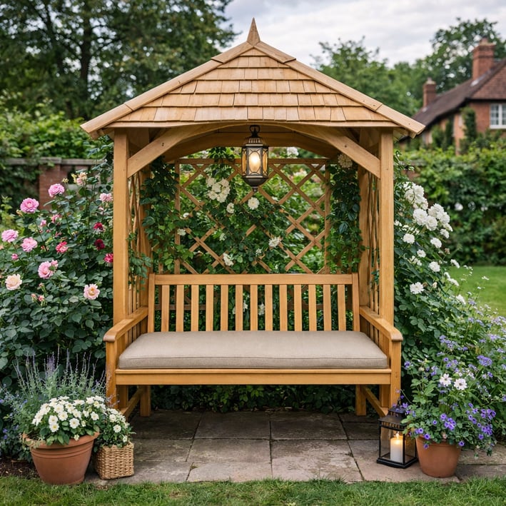 beige arbour cushion