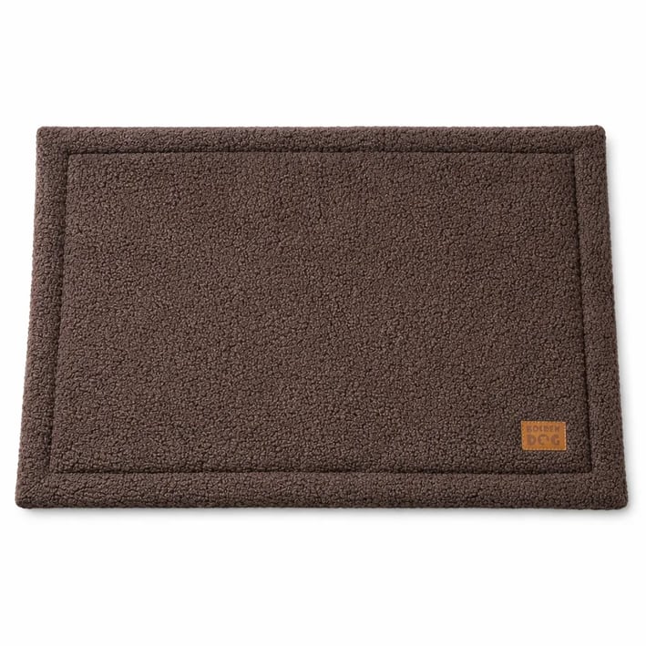 travel dog mat brown