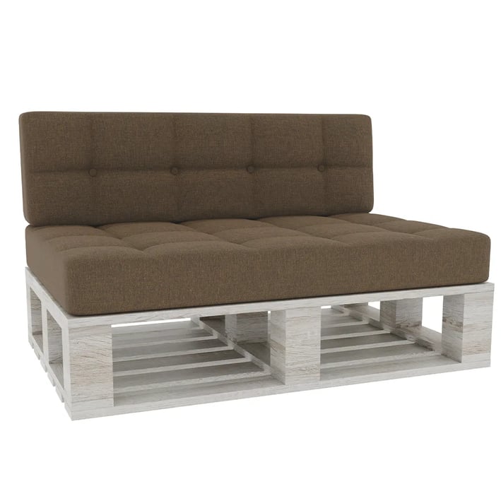 pallet cushion light brown