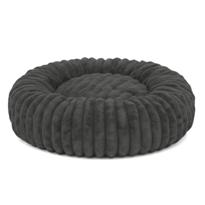 dark grey dog bed meallow