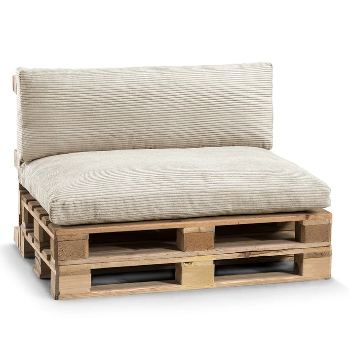 pallet cushions set beige