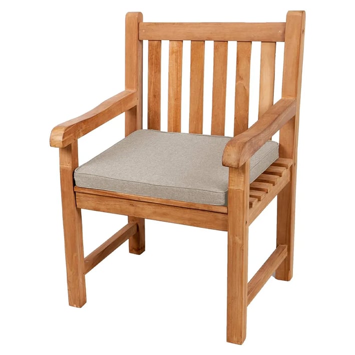 beige chair cushion