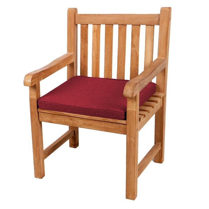 red chair cushion