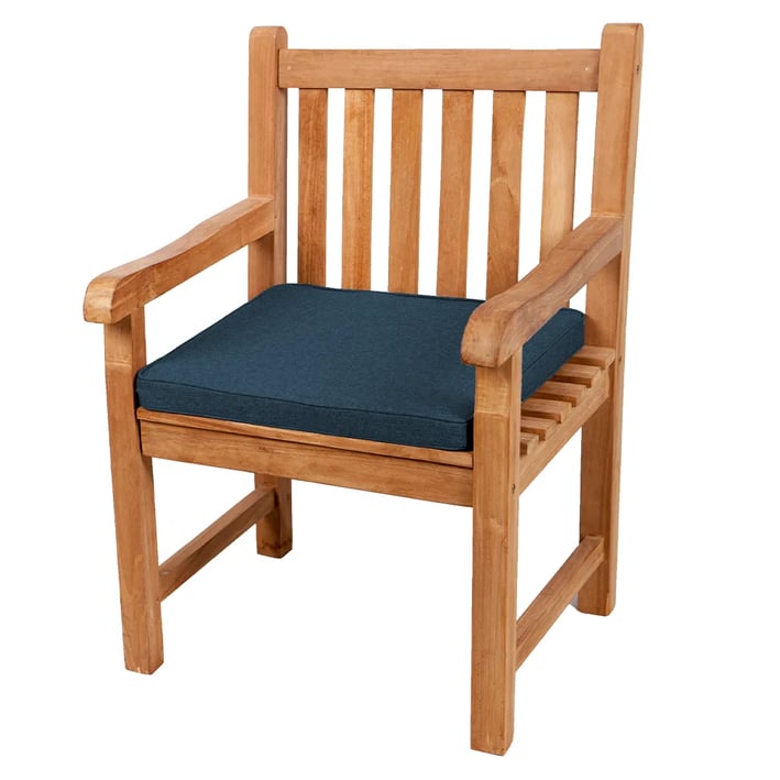 dark blue chair cushion