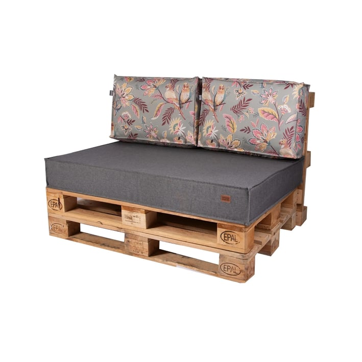 pallet cushion set in frida grey