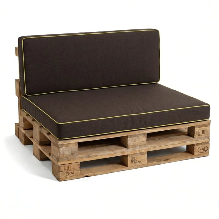 brown pallet cushions