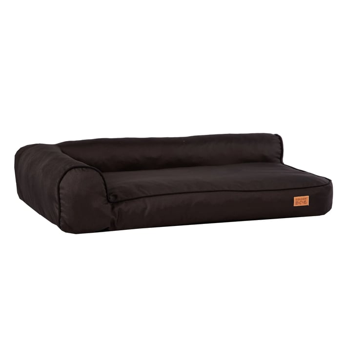 kazan dog bed black