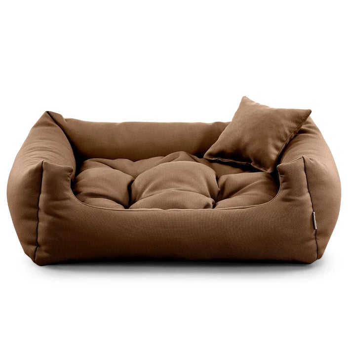 light brown comfy nelo dog bed