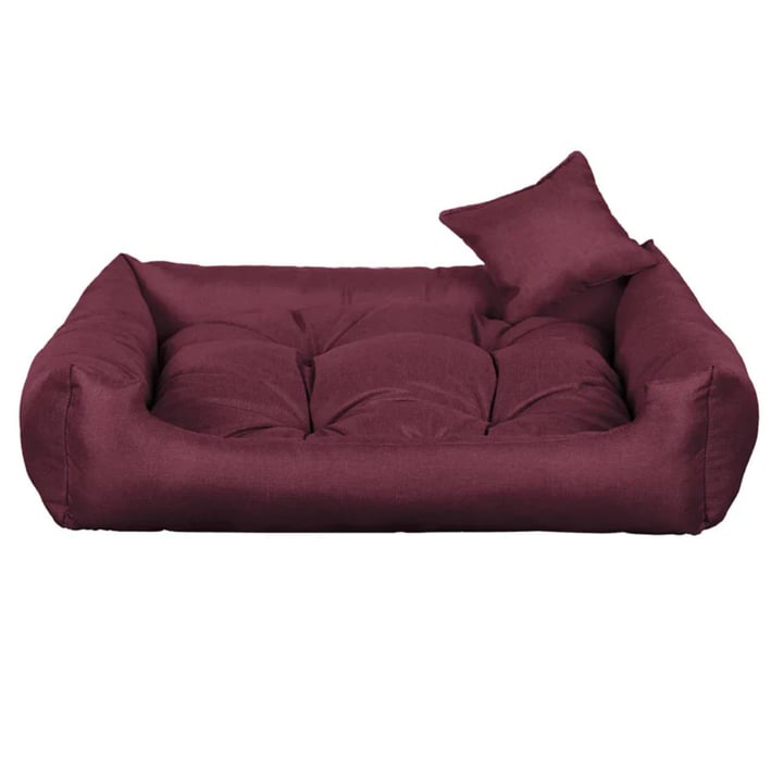 violet dog bed