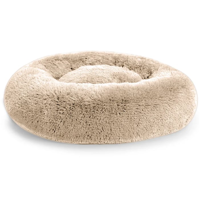 sweet donut cream dog bed