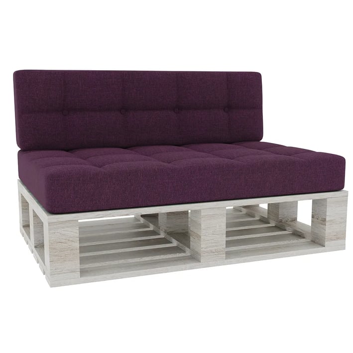 pallet cushion violet
