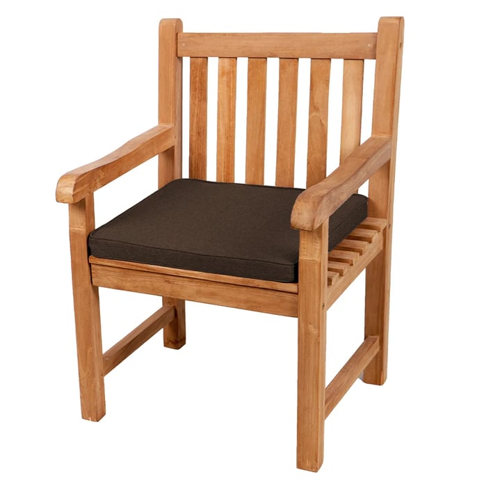 dark brown chair cushion