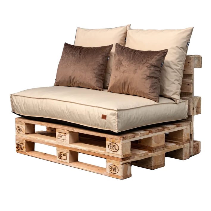 cream pallet cushion set