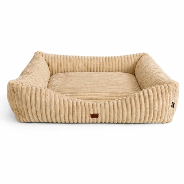 cream dog bed bella