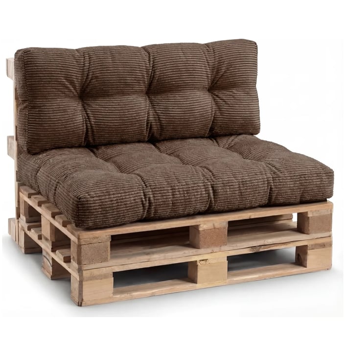 pallet cord cushion_dark brown