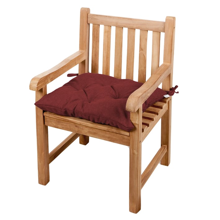 chair cushion burgundy