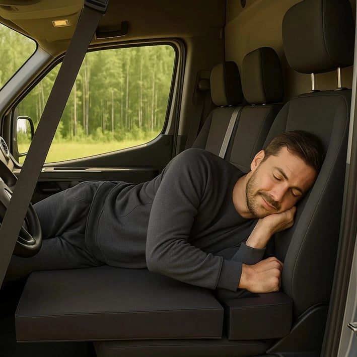 Ford Transit Front Cab Camper Mattress – Memory Foam