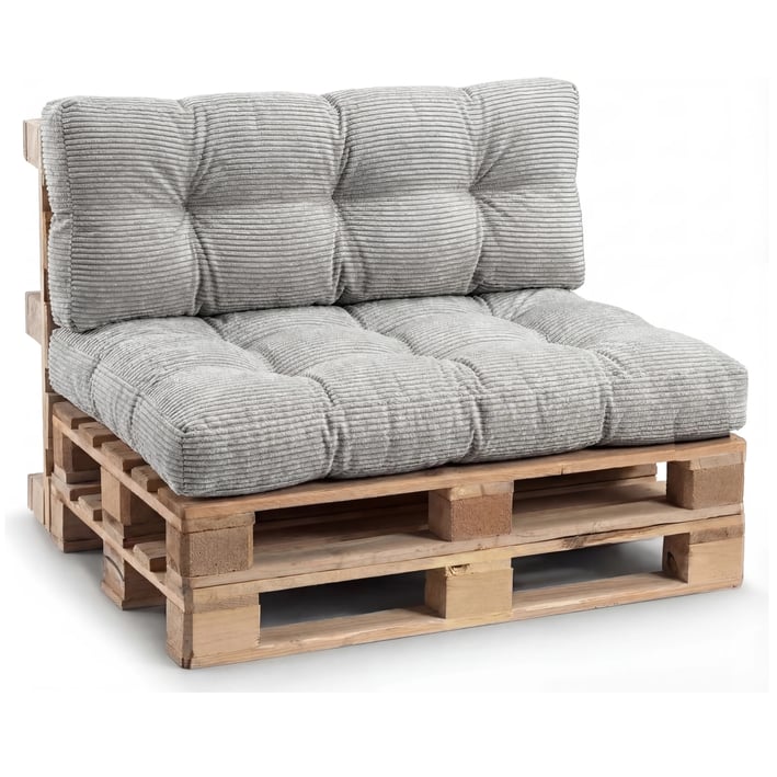 pallet cord cushion_Light Grey
