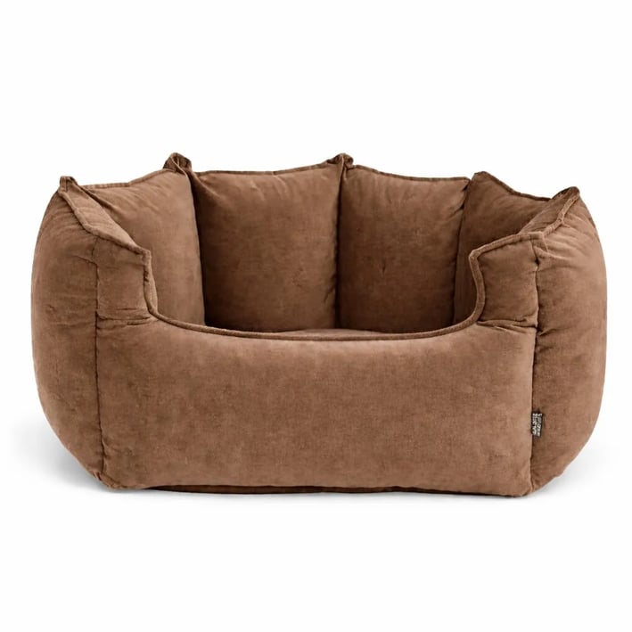 cappuccino dog bed crown lux