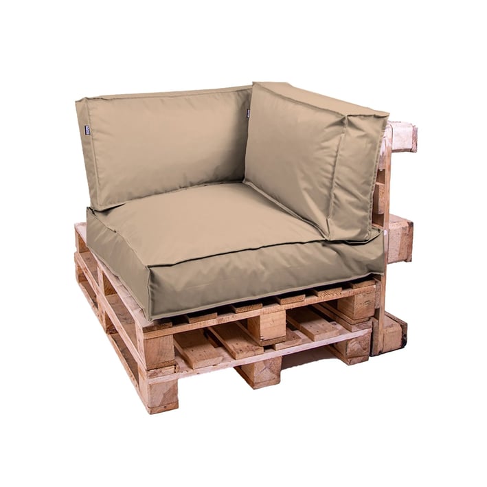 pallet cushions corner cappuccino