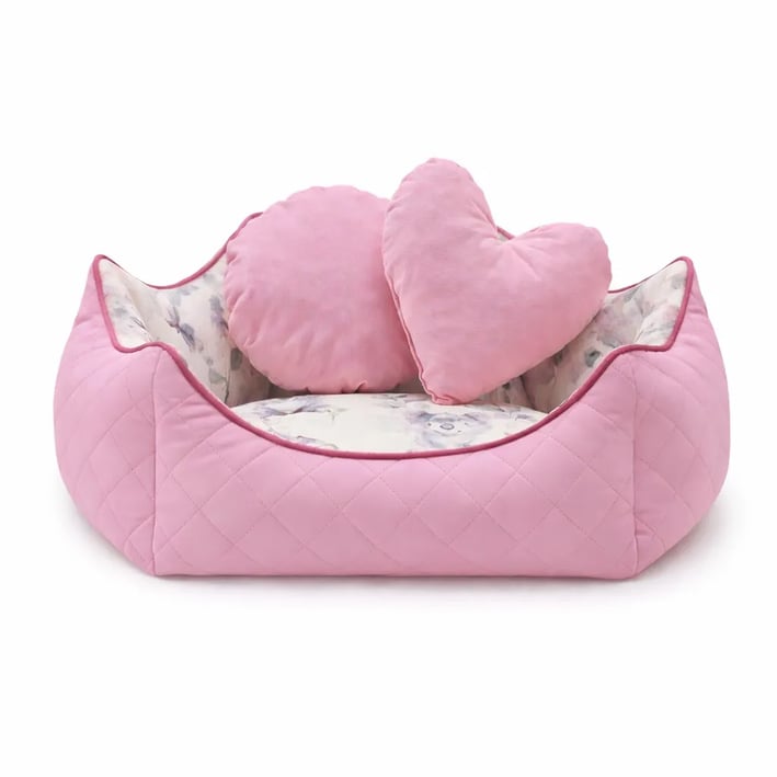 princess dog bed pink