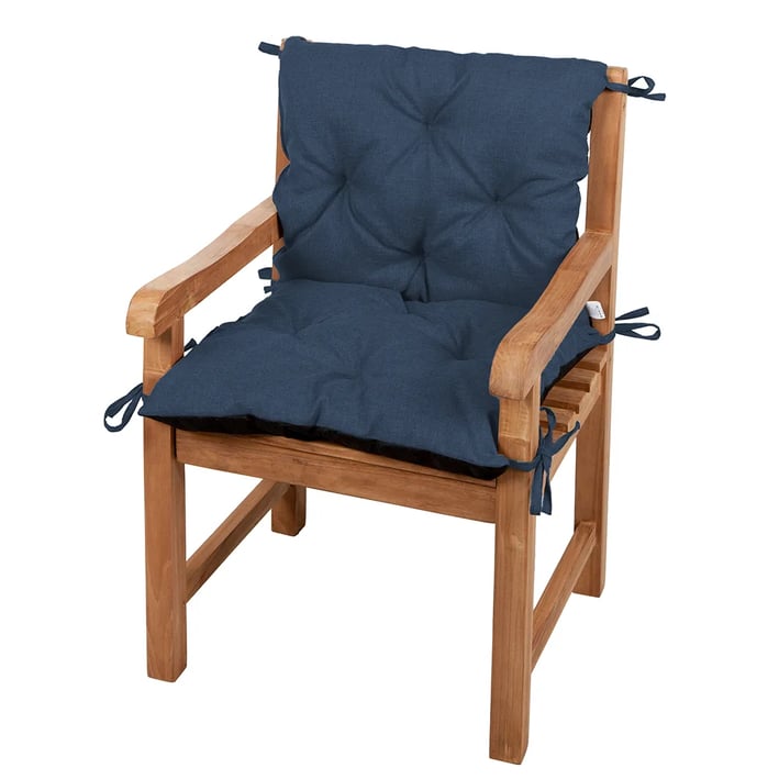 dark blue chair cushion