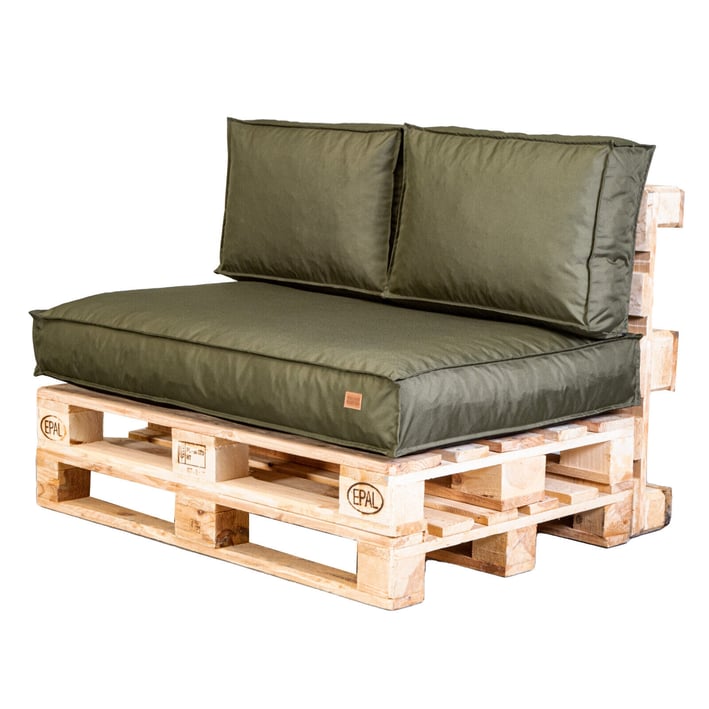 olive pallet cushions set