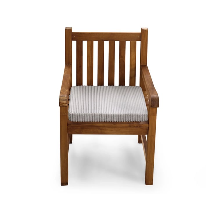 light grey chair cushion