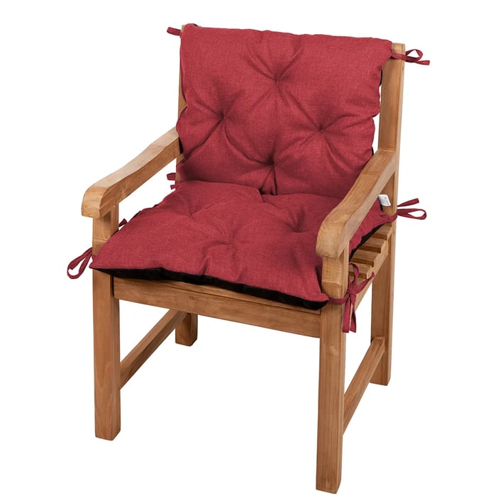 red chair cushion